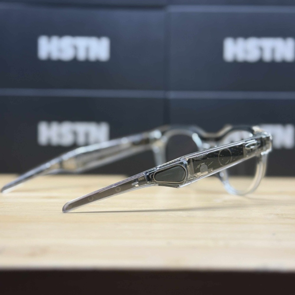 Oakley Meta Transparent Glasses with Black Details - Picture 6 of 8
